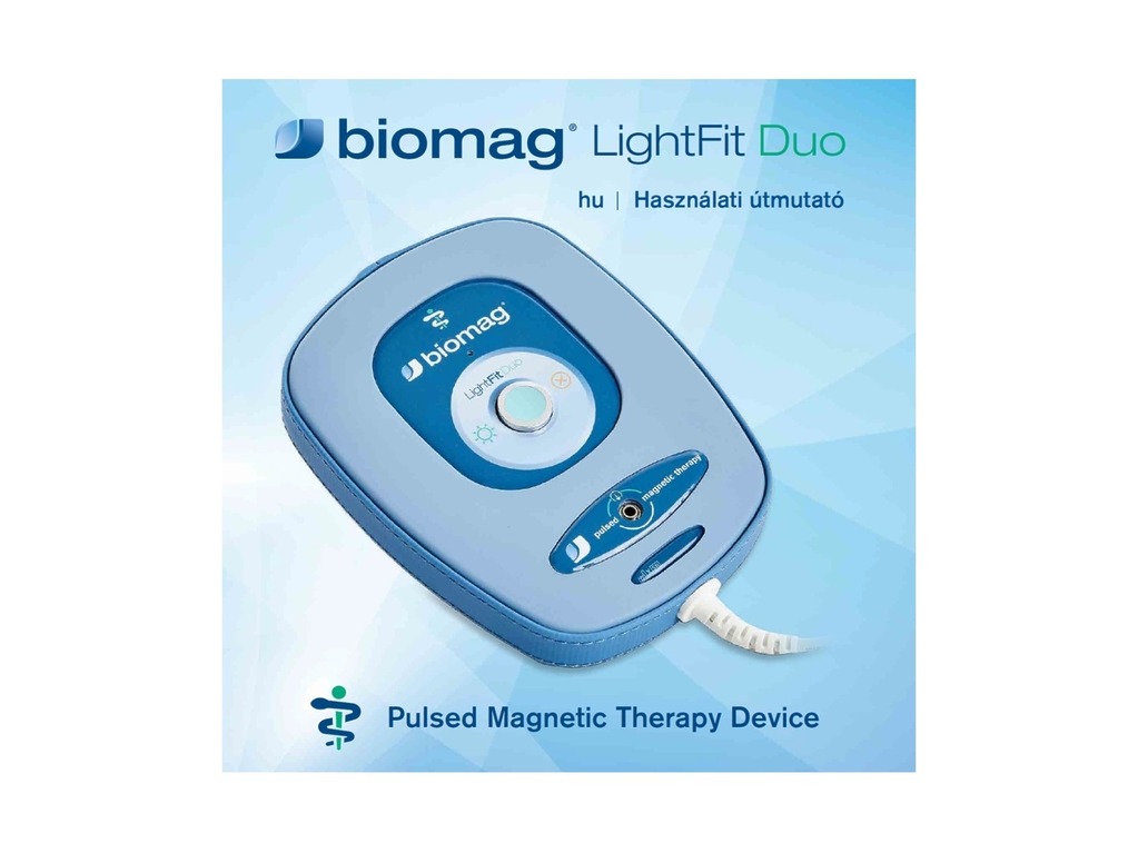 Instrucciones de uso de la magnetoterapia LightFiit Duo - Húngaro